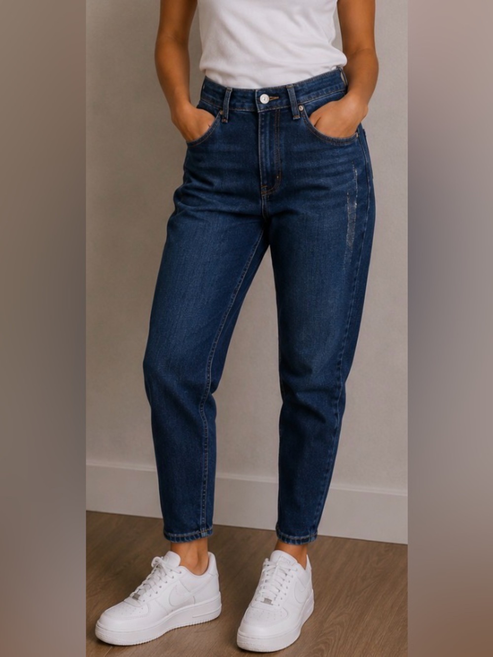 American Eagle Jeans AE Mom Barrel Blue 00 Short 00s Baggy New Style Trendy 90’s